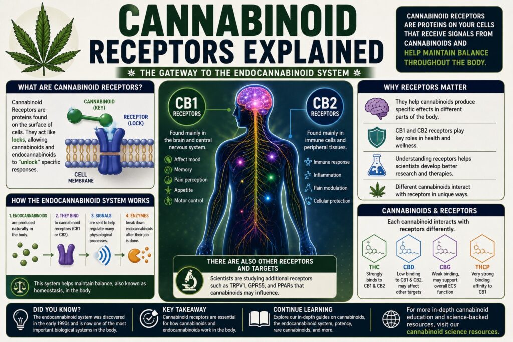 Cannabinoid Receptors Explained