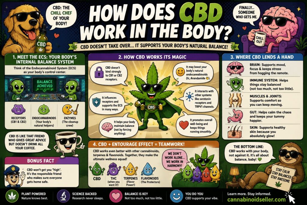 How Does CBD Work in the Body