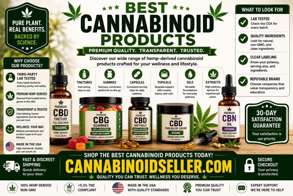 Best Cannabinoid Products