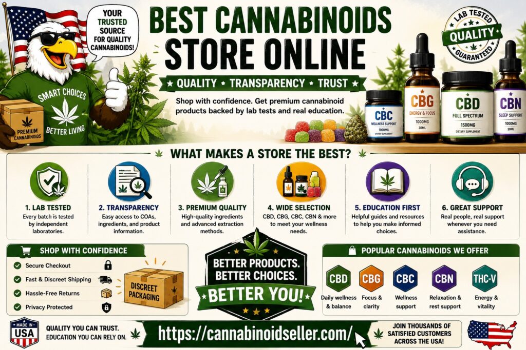 Best Cannabinoids Store Online