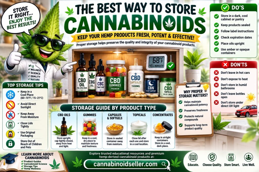 Best Way To Store Cannabinoids