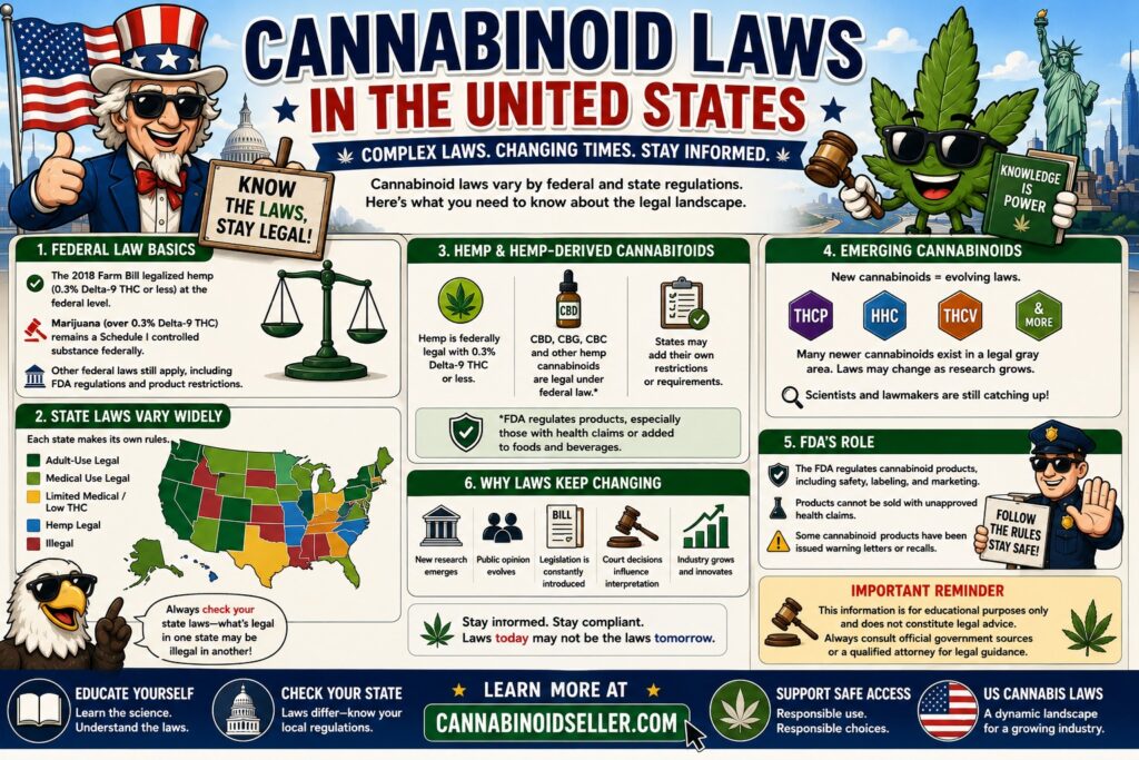 Cannabinoid Laws in the United States