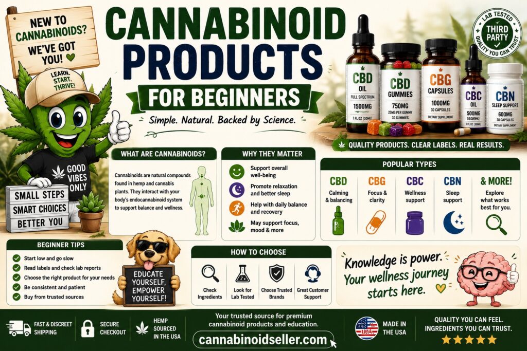Cannabinoid Products For Beginners