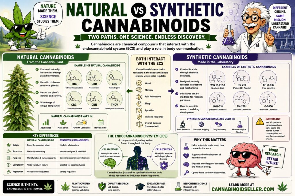natural and synthetic cannabinoids