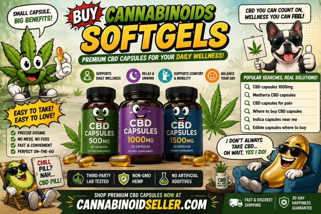 Buy Cannabinoids Softgel