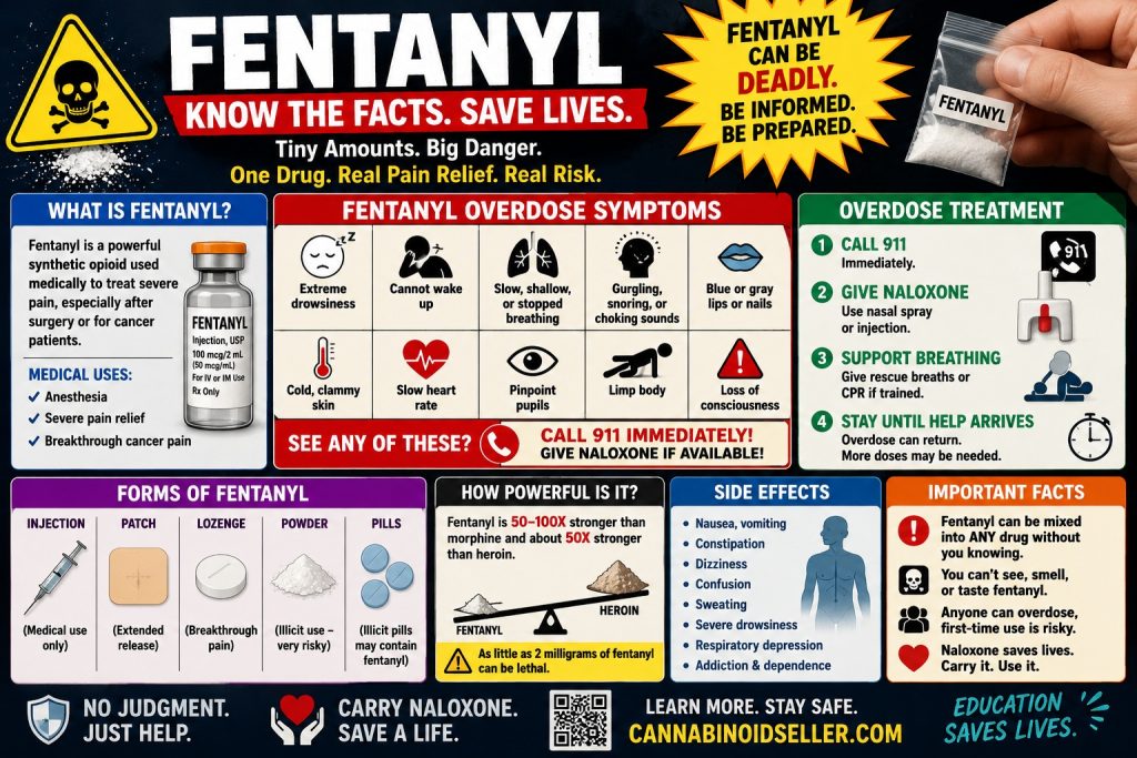 fentanyl overdose symptoms